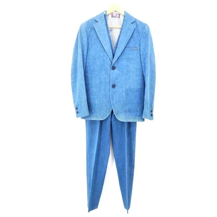 ブルーブルー BLUE BLUE 3ピースセットアップ デニムシングル 
