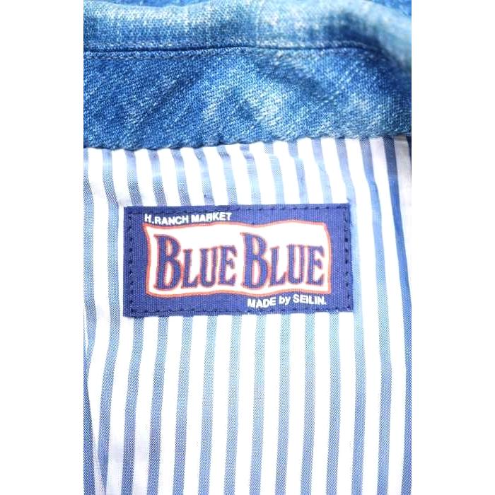 ブルーブルー BLUE BLUE 3ピースセットアップ デニムシングル 