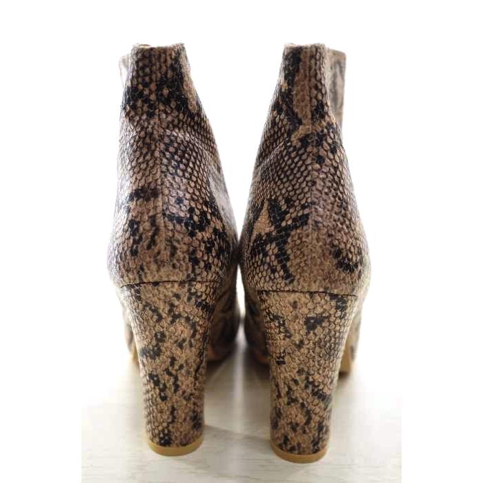 マウジー Moussy パイソン柄ショートブーツ レディース L 中古 ブランド古着販売のbazzstore 通販 Yahoo ショッピング