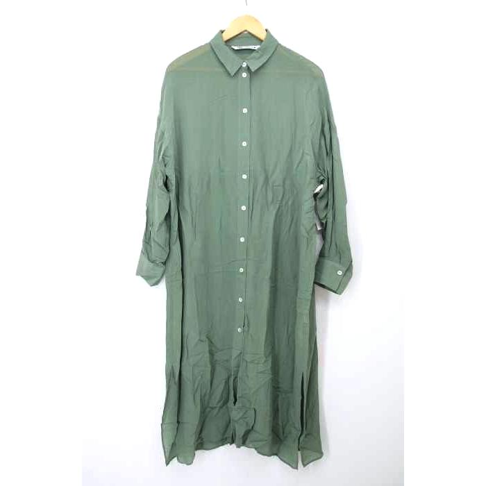 ザラ Zara シースルーシャツワンピース レディース M 中古 ブランド古着販売のbazzstore 通販 Yahoo ショッピング