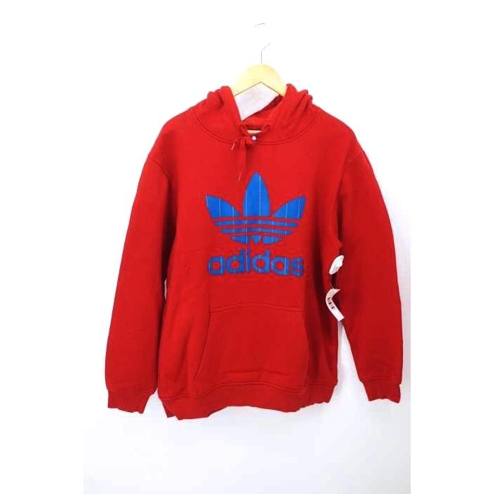 アディダスオリジナルス Adidas Originals トレフォイルロゴプルオーバーパーカー メンズ Xo 中古 古着 2118 ブランド古着販売のbazzstore 通販 Yahoo ショッピング