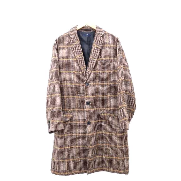 チャオパニック Ciaopanic チェック柄 ステンカラーコート メンズ Jpn M 中古 2103 ブランド古着販売のbazzstore 通販 Yahoo ショッピング