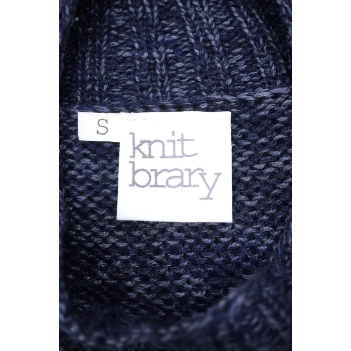 ニット ブラリー KNIT BRARY シルク混アルパカタートルネックニット 