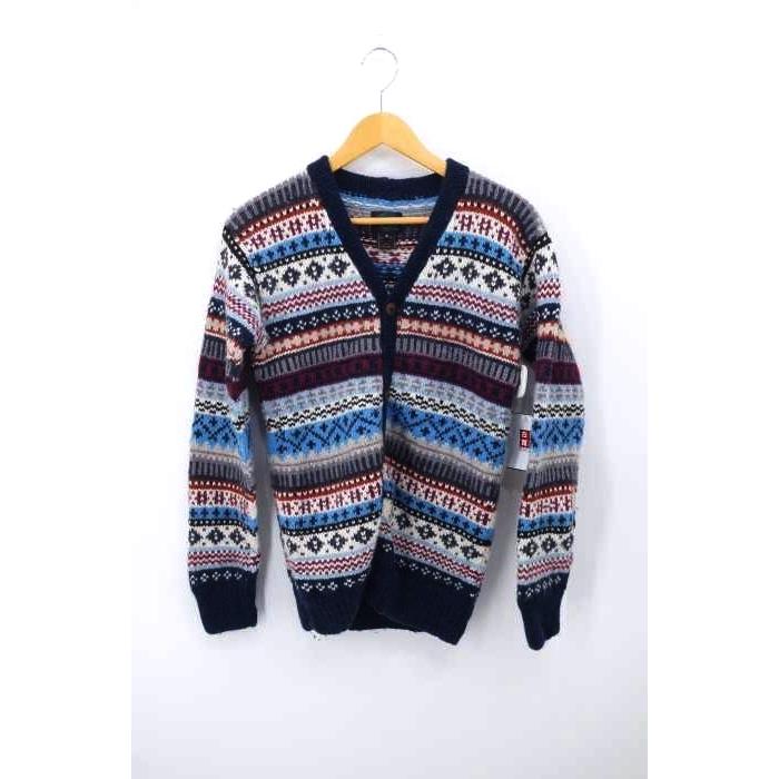 人気提案 トップス メンズ ブランド古着バズストアbazzstore アルテサニア Artesania ノルディックカーディガン メンズ S 中古 古着 Www Threeriversofs Com