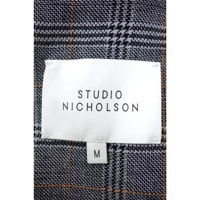 スタジオニコルソン STUDIO NICHOLSON MAIL JACKET グレンチェック