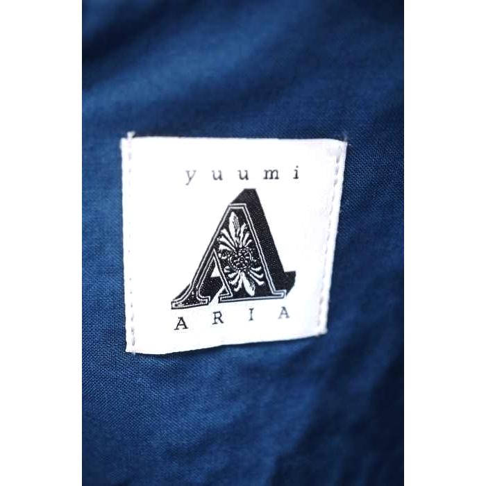 ユウミアリア Yuumi Aria チャイナボタンデザインノースリーブトップス