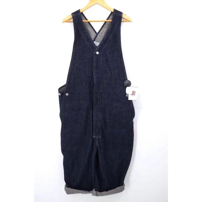 通販 人気 マーティーアンドサンズ ブランド古着バズストアbazzstore メンズ Maatee Sons 古着 中古 メンズ オーバーオール Indigo Overalls ボトムス パンツ