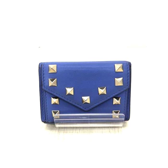 Valentino ヴァレンティノ ロックスタッズ Rockstudスモールウォレット レディースファッション レディース ブランド古着販売のbazzstoreのvalentino ヴァレンティノ 表記無 Rockstudスモールウォレット 表記無 中古 0102 ブランド古着販売のbazzstore 古着