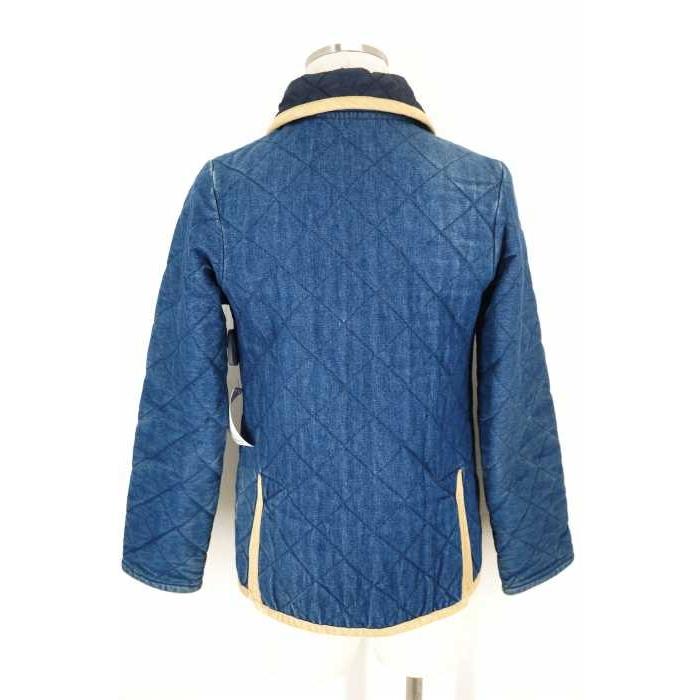 割引 コート アウター 全品送料無料 ポイント2倍 Lavenham ラベンハム キルティングジャケット メンズ サイズ36 インディゴキルティングジャケット 中古 ブランド古着バズストア Ism Com Ge