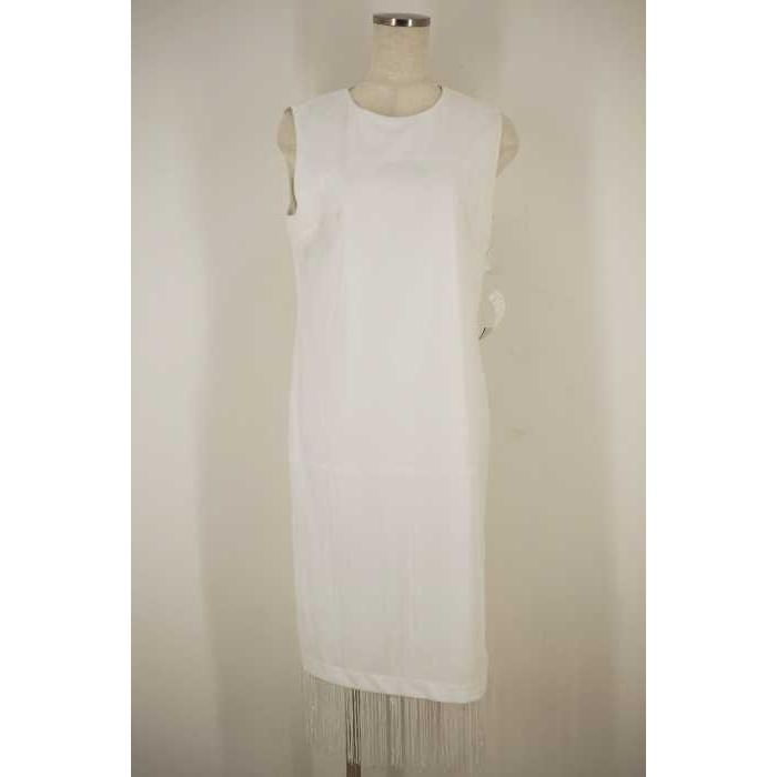 ルシェルブルー Le Ciel Bleu ワンピース レディース サイズjpn 38 フリンジノースリーブワンピース 中古 ブランド古着バズストア 0 ブランド古着販売のbazzstore 通販 Yahoo ショッピング