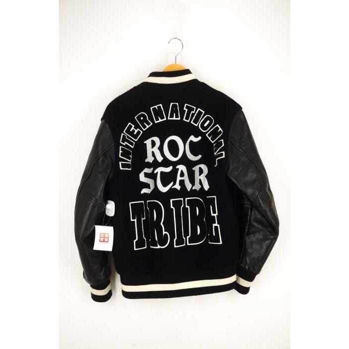 ステューシー ロックスター STUSSY × Rocstar スタジャン メンズ サイズM Award Jacket Varsity Jacket ア