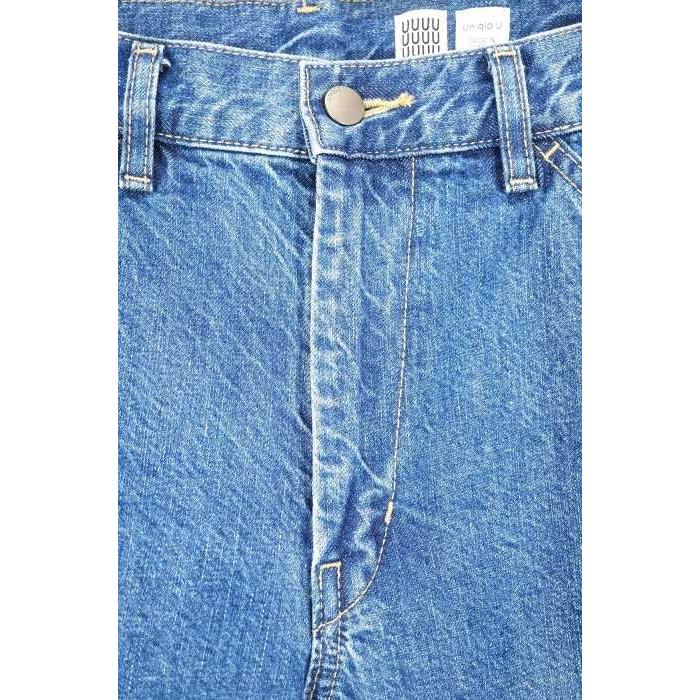 ユニクロユー Uniqlo U デニムパンツ メンズ サイズ30 タックワイドフィット 中古 ブランド古着バズストア ブランド古着販売のbazzstore 通販 Yahoo ショッピング