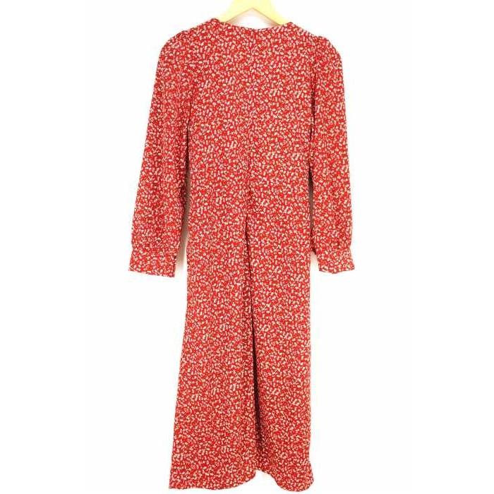 メゾンクルール Maison Couleur ワンピース レディース サイズfree Vintage Flower V Neck Dress 中古 ブ ブランド古着販売のbazzstore 通販 Yahoo ショッピング
