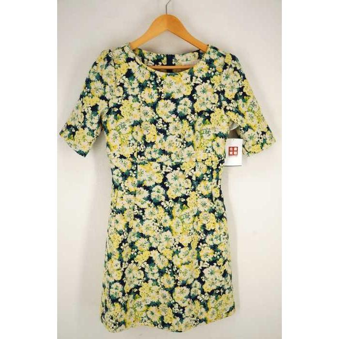 トランテアンソンドゥモード 31 Sons De Mode 5分袖 花柄ワンピース レディース 38 中古 ブランド古着バズストア 0314 ブランド古着販売のbazzstore 通販 Yahoo ショッピング