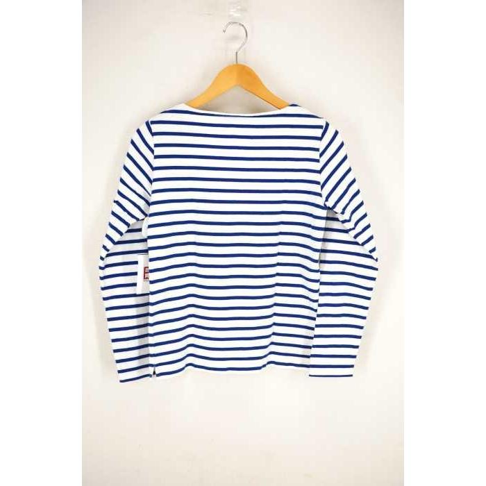 ムジルシリョウヒン 無印良品 ボートネックtシャツ レディース サイズjpn M 長袖ボーダーボートネックカットソー 中古 ブランド古着バズストア ブランド古着販売のbazzstore 通販 Yahoo ショッピング