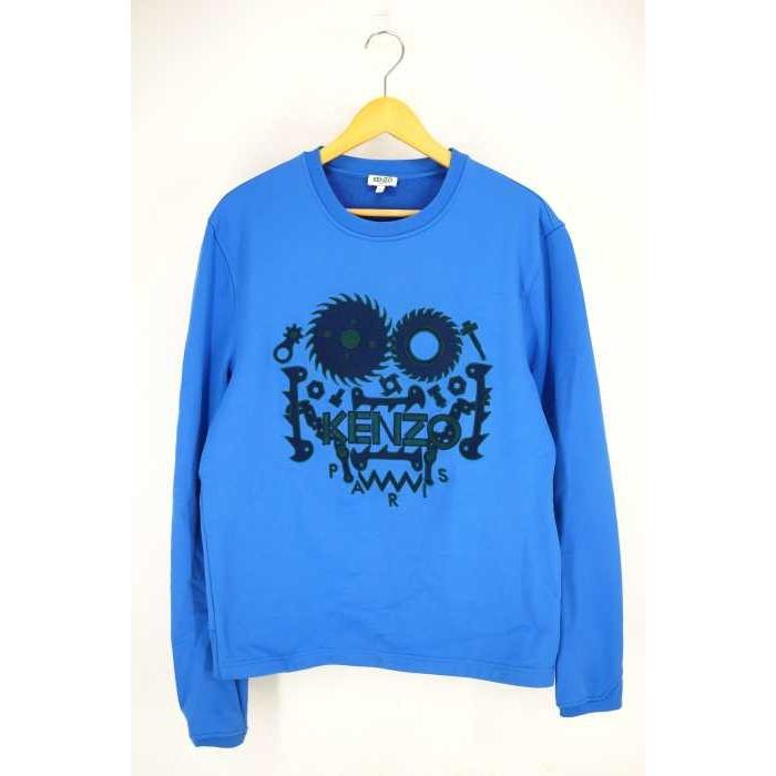 ケンゾー Kenzo スウェット トレーナー メンズ サイズjpn L 裏起毛 ロゴワッペン トレーナー中古 ブランド古着バズストア 191030 8115956862724 ブランド古着販売のbazzstore 通販 Yahoo ショッピング