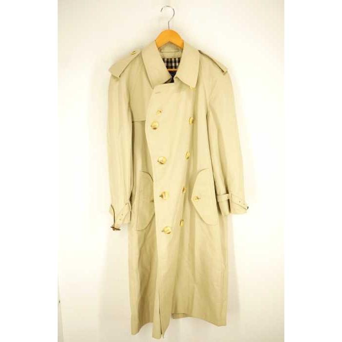 バーバリーズ Burberrys トレンチコート メンズ サイズ表記無 裏チェック柄トレンチコート中古 ブランド古着バズストア ブランド古着販売のbazzstore 通販 Yahoo ショッピング