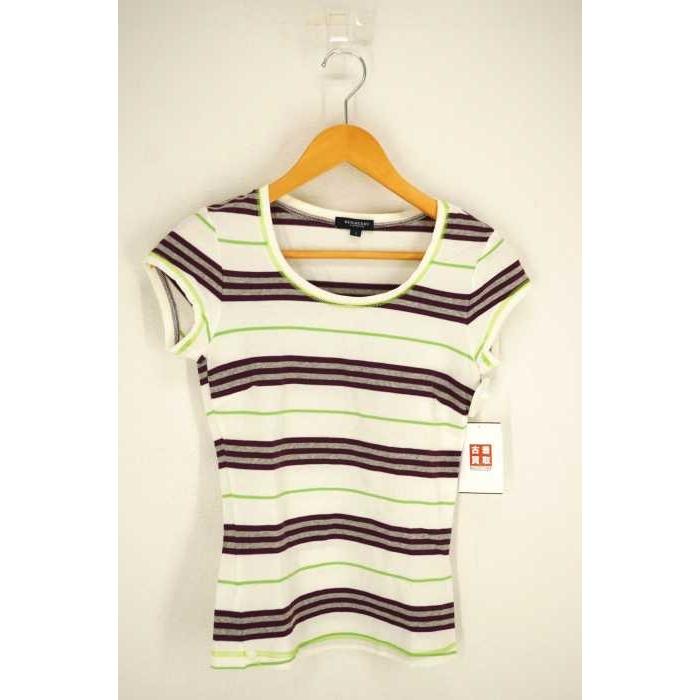バーバリーロンドン Burberry London ボーダーカットソー Uネックtシャツ レディース 1 中古 古着 ブランド古着販売のbazzstore 通販 Yahoo ショッピング
