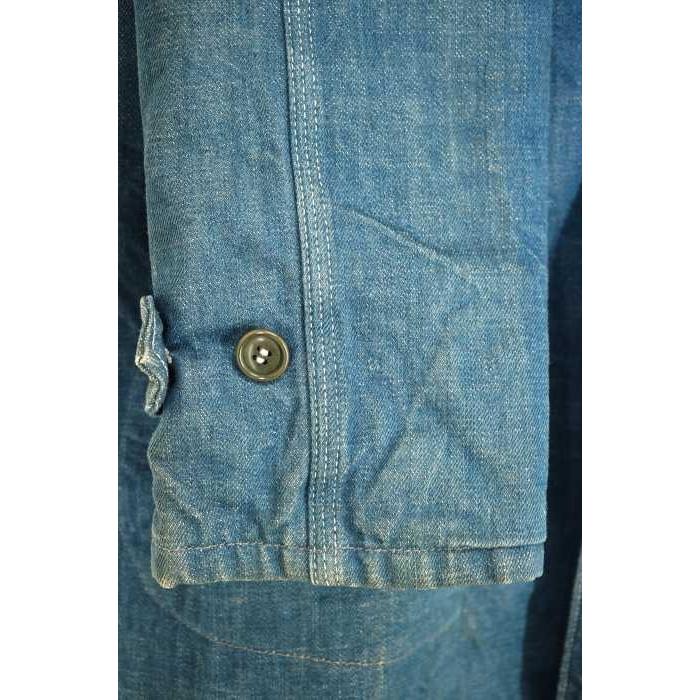 メンズ コート ブルーブルー Blue Blue サイズjpn 1 ロングデニムコート 中古 ブランド古着バズストア 01 ブランド古着販売のbazzstore 通販 Yahoo ショッピング