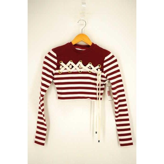 ハウスオブホランド HOUSE OF HOLLAND レースカットソー クルーネックT 