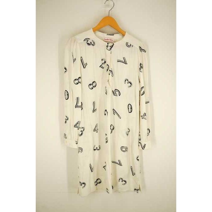 シーバイクロエ See By Chloe ナンバープリントワンピース レディース 36 中古 ブランド古着販売のbazzstore 通販 Yahoo ショッピング