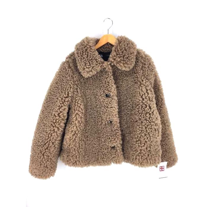 ザラ Zara ボアジャケット レディース L 中古 ブランド古着バズストア 0810 ブランド古着販売のbazzstore 通販 Yahoo ショッピング
