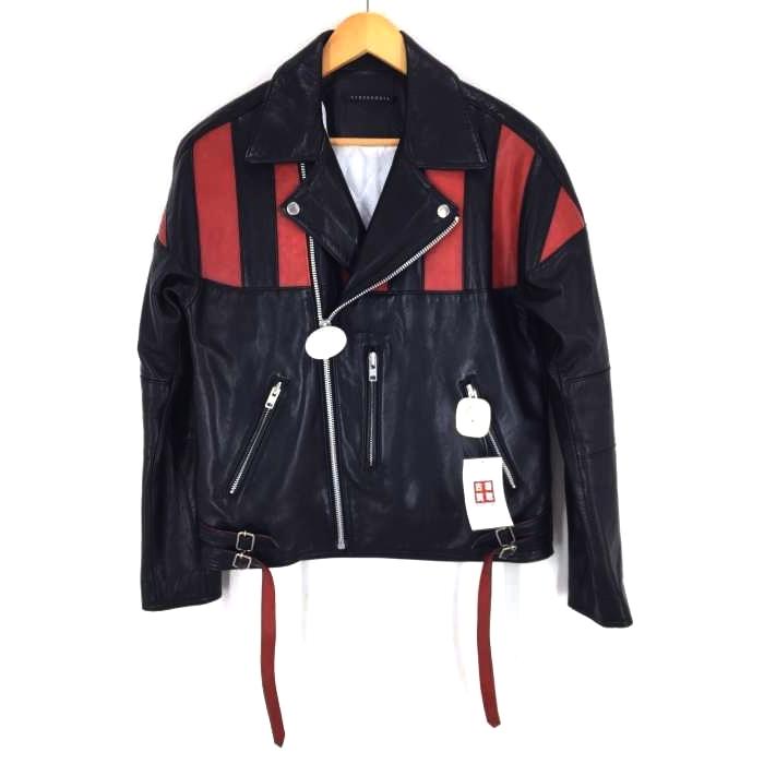 サイダーハウス CYDERHOUSE ダブルレザーライダースジャケット メンズ