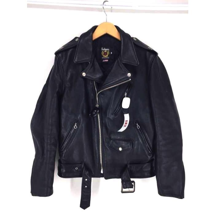 ショット Schott 613 ワンスター ダブルライダースジャケット メンズ 36 中古 1127 ブランド古着販売のbazzstore 通販 Yahoo ショッピング