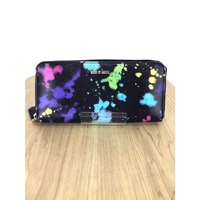 ブラックバイマウジー Black By Moussy ペイントプリントラウンドジップ ウォレット 財布 長財布 レディース 中古 2103 ブランド古着販売のbazzstore 通販 Yahoo ショッピング