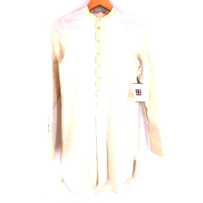 スズキタカユキ Suzuki Takayuki バンドカラー ロングテイルシャツ メンズ 中古 2103 ブランド古着販売のbazzstore 通販 Yahoo ショッピング