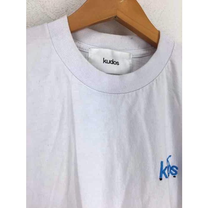 クードス KUDOS 刺繍カットソー クルーネックTシャツ メンズ 2 中古 201208