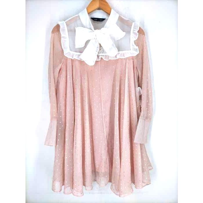 シスタージェーン SISTER JANE 星柄シフォンワンピース フレアスカート