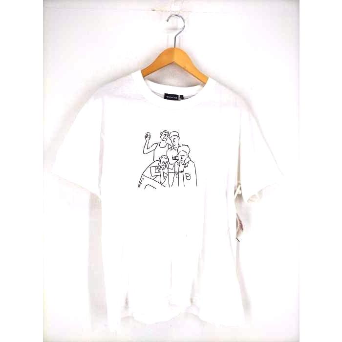 ビームスティー Beams T プリントtシャツ メンズ Jpn M 中古 古着 2100 ブランド古着販売のbazzstore 通販 Yahoo ショッピング