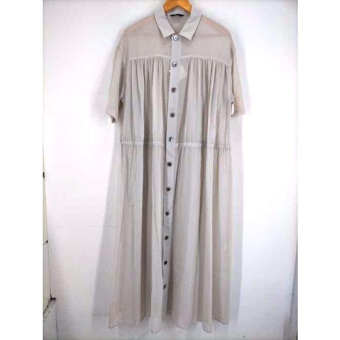 pour deux(プルドゥ) ギャザーシャツワンピース レディース JPN：1 JPN