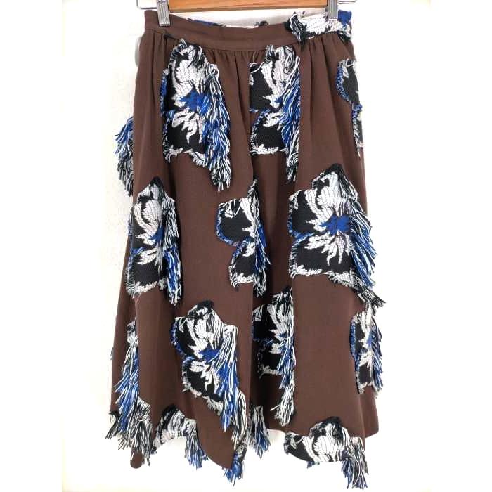 AKIRA NAKA(アキラナカ) フラワージャガードスカート レディース JPN  