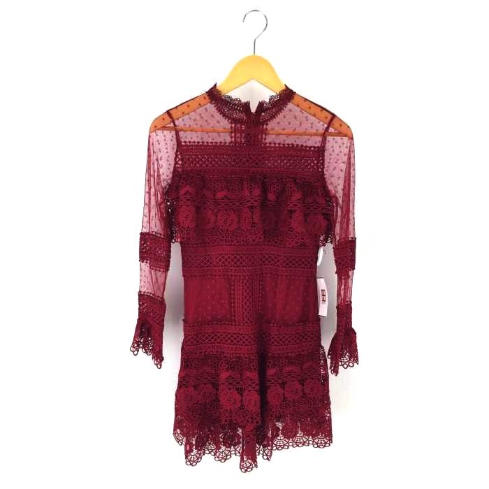 シックウィッシュ Chicwish 総レースワンピース レディース 中古 ブランド古着バズストア 0805 ブランド古着販売のbazzstore 通販 Yahoo ショッピング