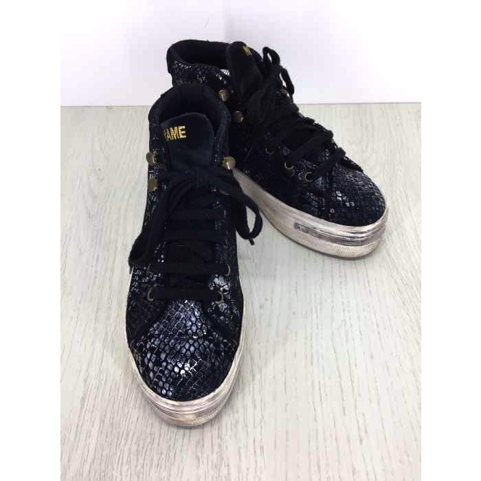 ノーネーム No Name パイソン柄ミドルカットスニーカー レディース 36 中古 ブランド古着販売のbazzstore 通販 Yahoo ショッピング