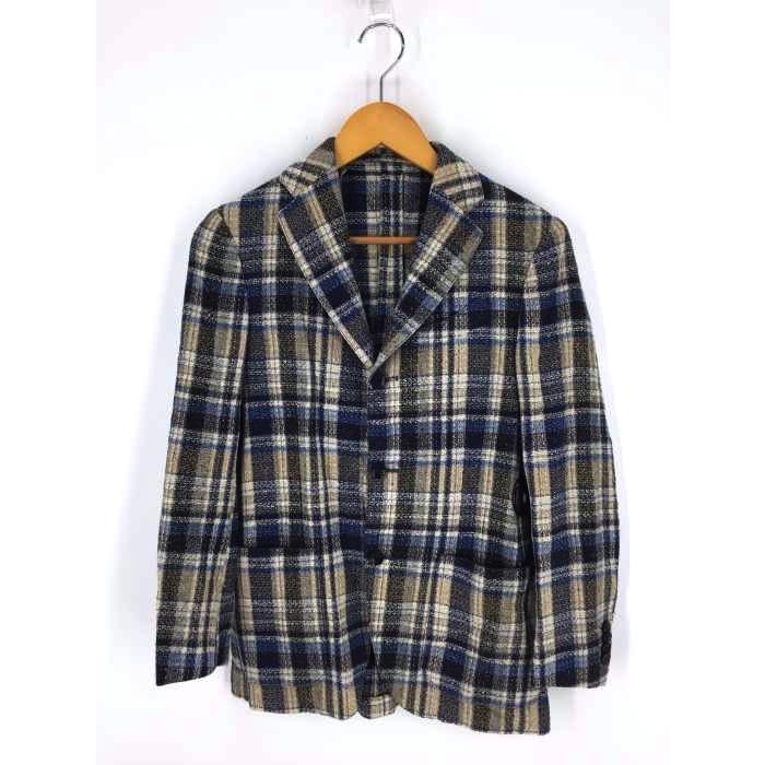 ラルディー二 Lardini タータンチェック サマーツイード 3bテーラードジャケット メンズ 42 中古 1127 ブランド古着販売のbazzstore 通販 Yahoo ショッピング
