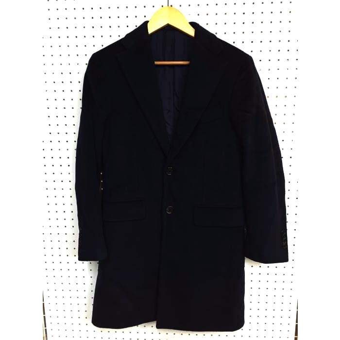 楽天ランキング1位 メンズチェスターコート Brilla 1110 ブランド古着バズストア 中古 42 メンズ ウールチェスターコート Gusto Il Per Brilla ブリッラペルイルグースト Gus Il Per コート アウター