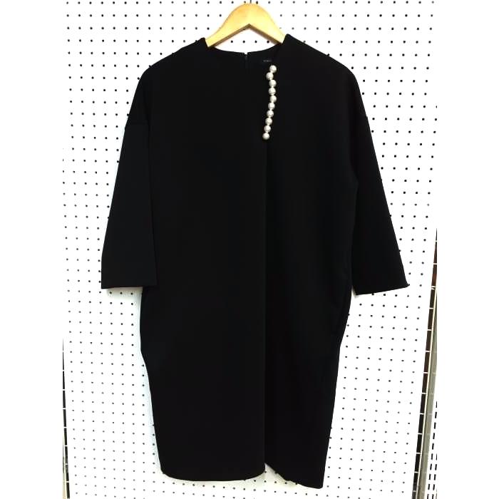 ヨーコチャン Yoko Chan パールサックドレス ワンピース レディース 38 中古 18 ブランド古着販売のbazzstore 通販 Yahoo ショッピング