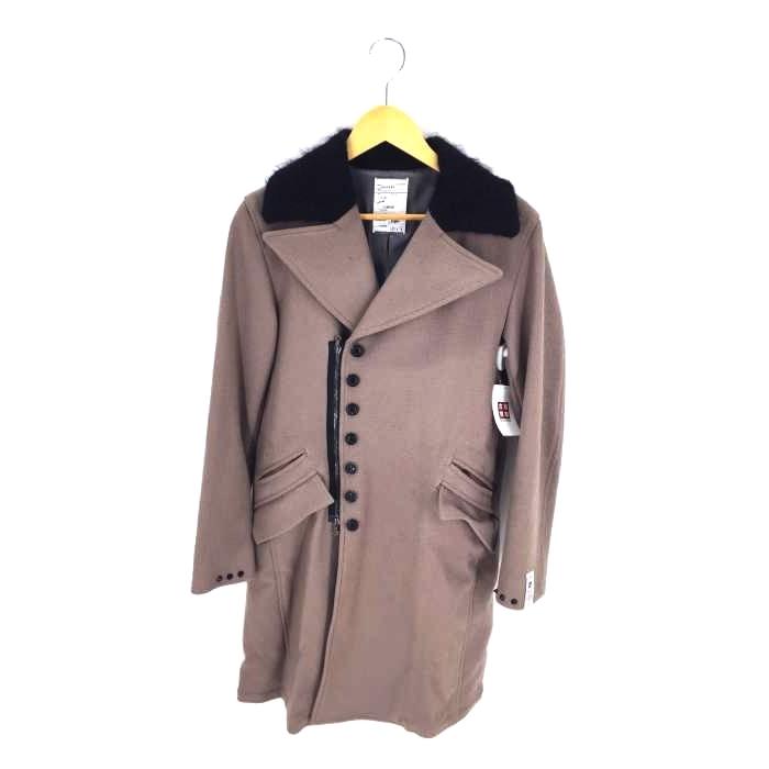 シャリーフ SHAREEF FORBIDDEN FRUIT カシミヤ混 ウールロングコート