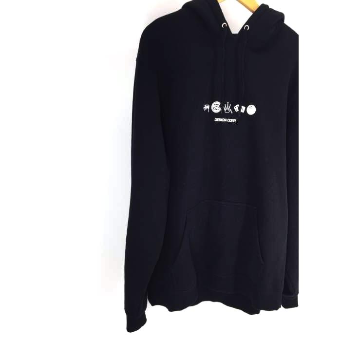 新春福袋21 Design Global Stussy ステューシー ステューシー黒系 Stussy メンズパーカー Corp 中古 Xl メンズ プルオーバーパーカー Hood トップス Eridanus Co Za