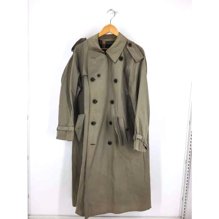 お手軽価格で贈りやすい Stuart Paul ポールスチュアート ブランド古着バズストアbazzstore メンズ 一枚袖 古着 中古 メンズ トレンチコート 裏地チェック コート アウター Meorboston Org