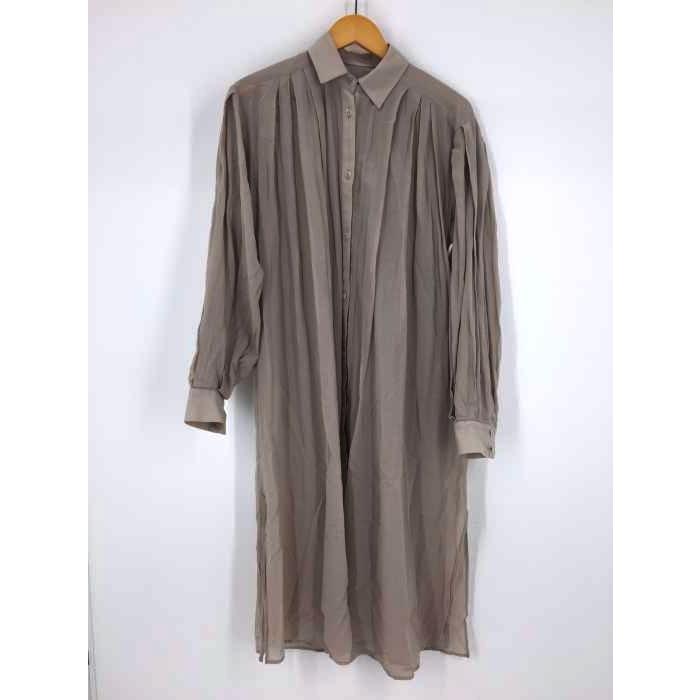 FUMIE＝TANAKA(フミエタナカ) シアー ギャザーワンピース レディース  