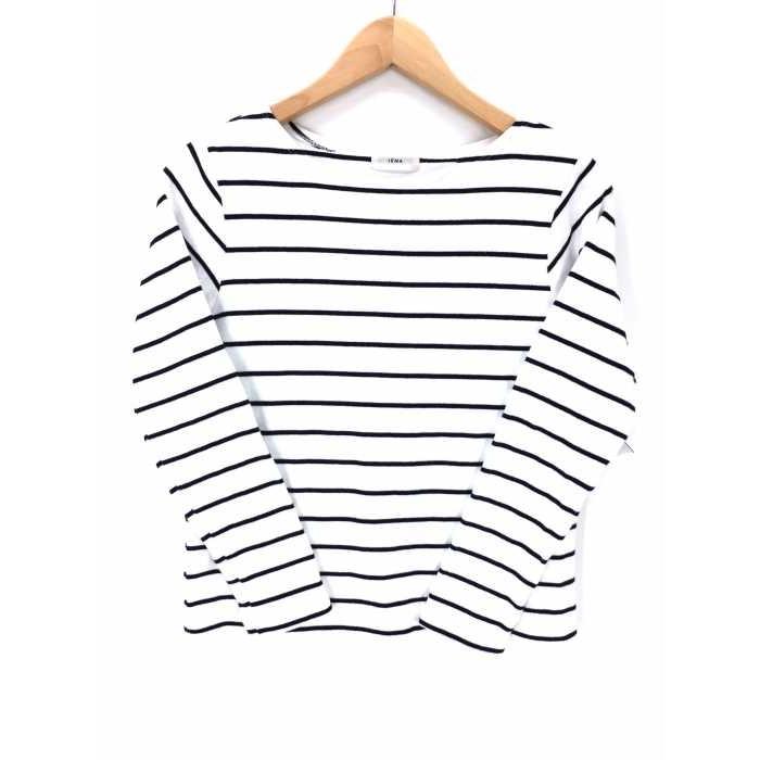 イエナ Iena ボーダーカットソー ボートネックtシャツ レディース 中古 ブランド古着バズストア 1110 ブランド古着販売のbazzstore 通販 Yahoo ショッピング