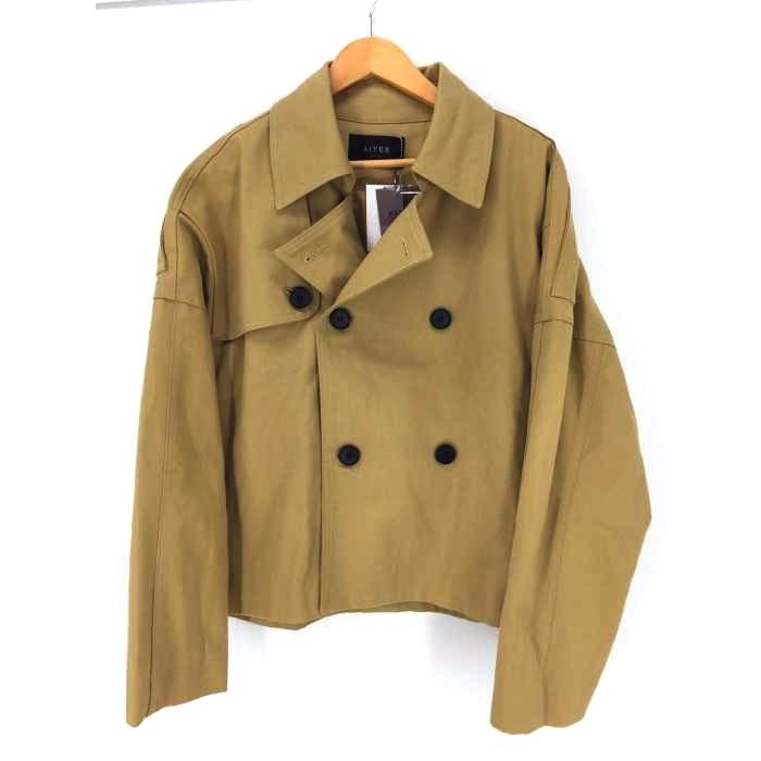 キャスパージョンアイバー Casper John Aiver ショートトレンチ メンズ Free 中古 ブランド古着販売のbazzstore 通販 Yahoo ショッピング