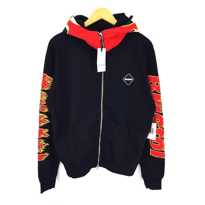エフシーレアルブリストル Fc Real Bristol Checker Flame Zip Up Hoodie ジップア 中古 古着 ブランド古着販売のbazzstore 通販 Yahoo ショッピング