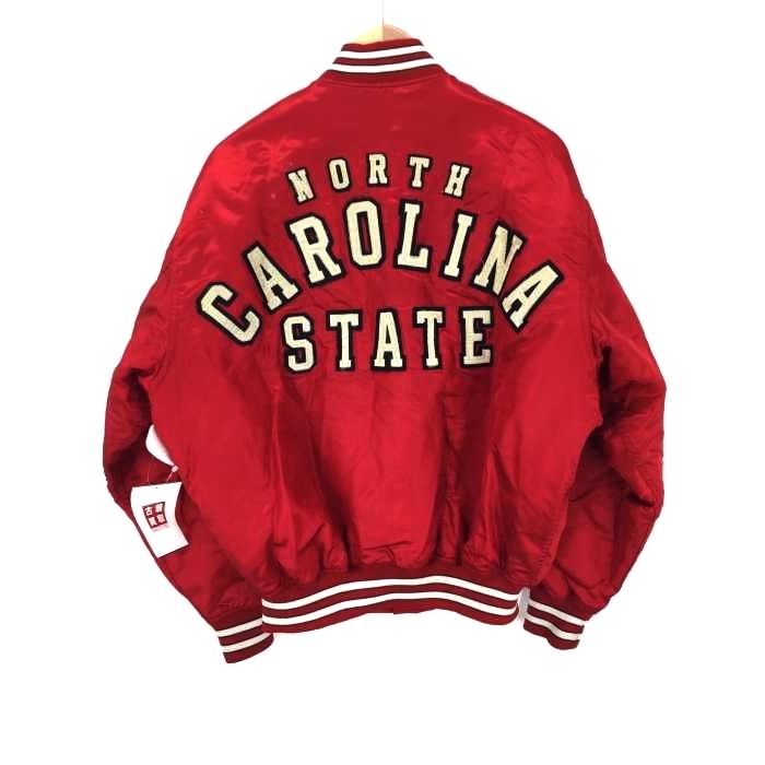 限定製作 ジャケット メンズスタジャン Used古着 ユーズドフルギ赤系 ユーズドフルギ Used古着 U S College Collection スタジャン メンズ M 中古 Www Threeriversofs Com