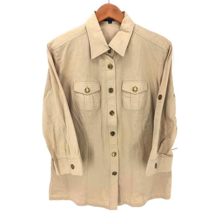 バーバリーロンドン Burberry London サファリシャツ 異素材シャツ レディース 5 中古 古着 ブランド古着販売のbazzstore 通販 Yahoo ショッピング