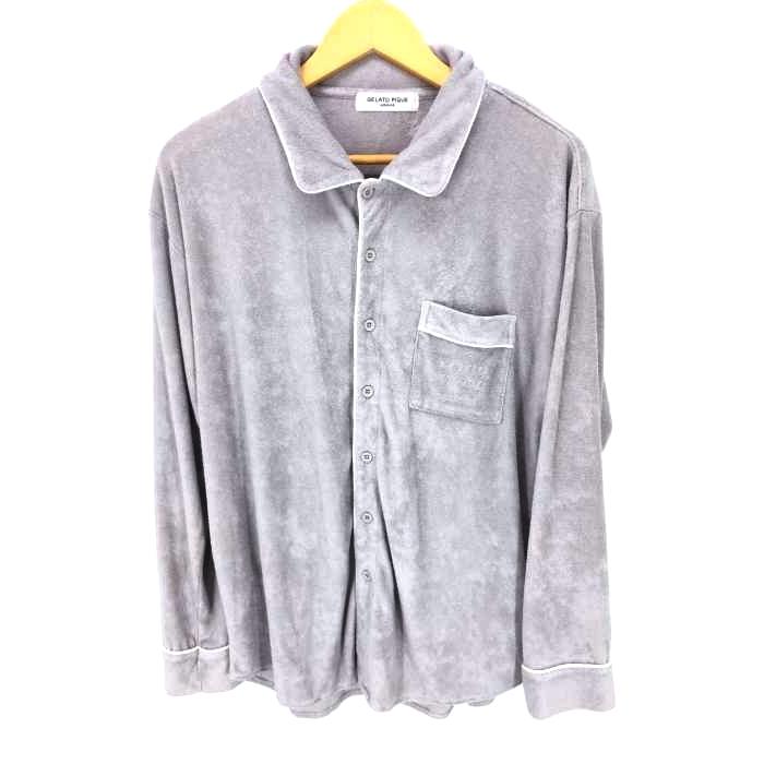 ジェラートピケオム Gelato Pique Homme パイル地パジャマシャツ メンズ M 中古 古着 ブランド古着販売のbazzstore 通販 Yahoo ショッピング